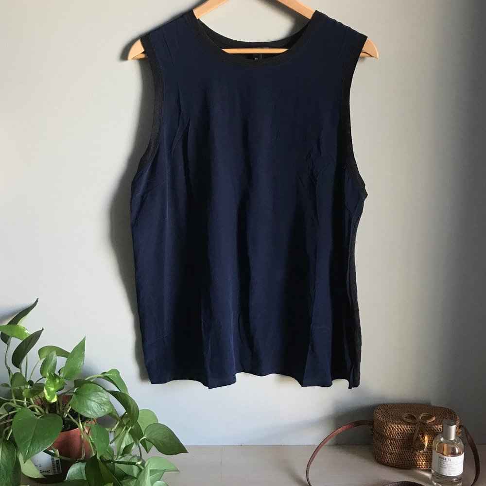 New! Silk and Linen J.Crew Tank
